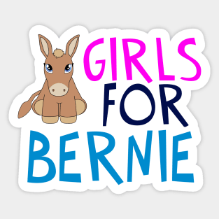 Girls for Bernie Sanders 2020 Sticker